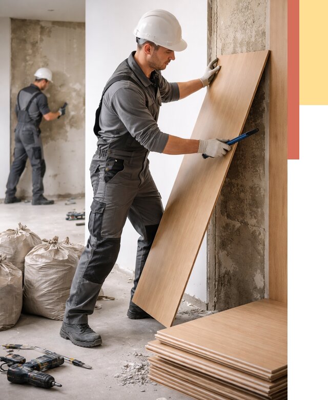 Демонтаж стеновых панелей в соколе от 3647 руб. за м² быстро и недорого | ОТДЕЛОЧНИК-Скл