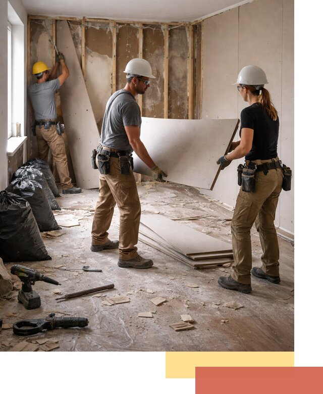 Демонтаж стеновых панелей в соколе быстро и аккуратно