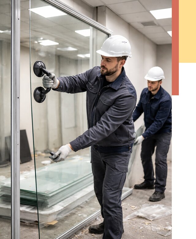 Демонтаж стеклянных перегородок в соколе от 3334 руб. — быстро и недорого | ОТДЕЛОЧНИК-Скл