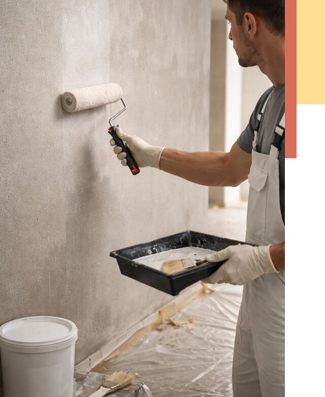 Грунтовка стен в соколе от 2292 руб. м2 — быстро, недорого, с материалом | ОТДЕЛОЧНИК-Скл