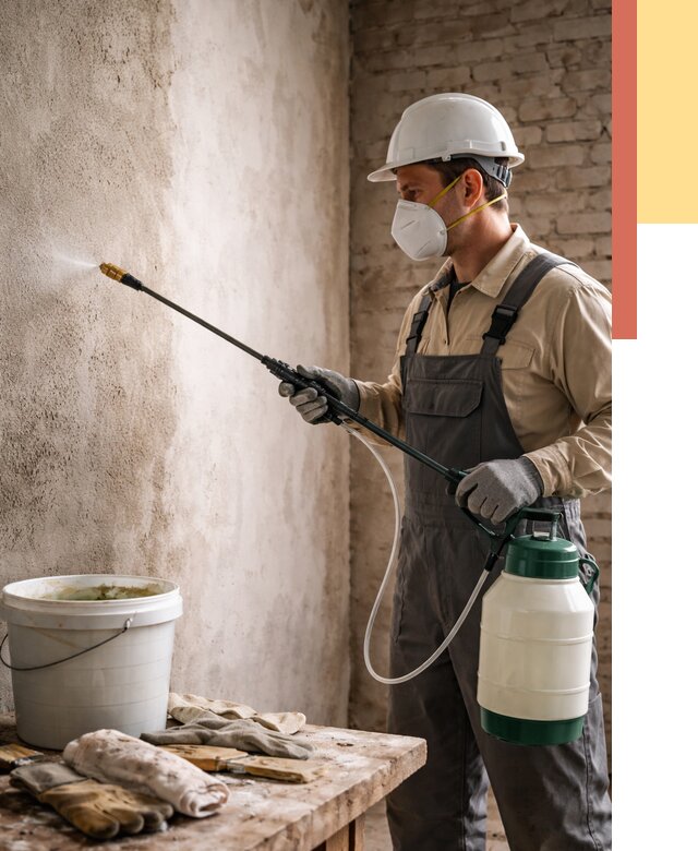 Антисептическая обработка стен в соколе от 1250 руб. — быстро и недорого | ОТДЕЛОЧНИК-Скл