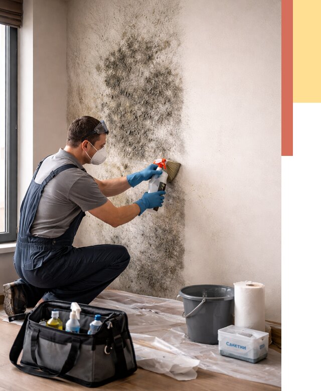 Удаление плесени со стен в соколе от 2240 руб. — быстро и недорого | ОТДЕЛОЧНИК-Скл