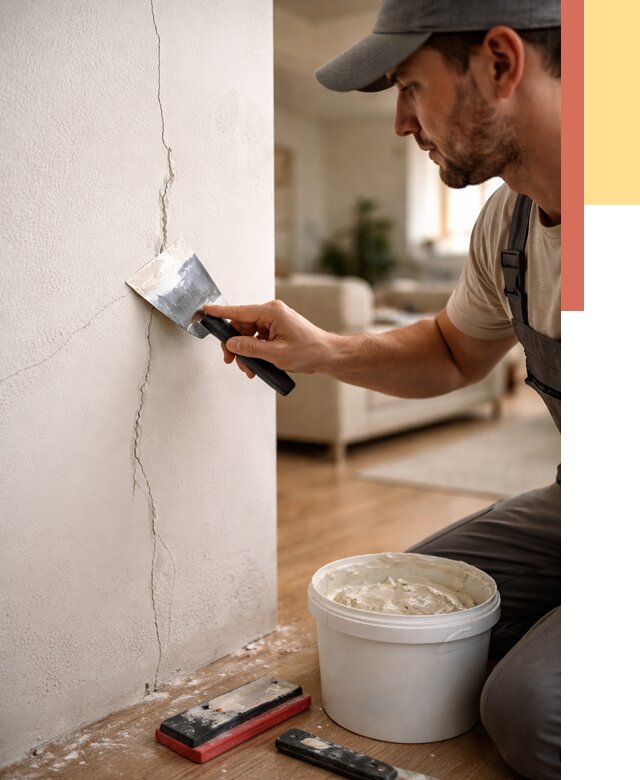 Заделка трещин и сколов в соколе от 2553 руб. — быстро и недорого | ОТДЕЛОЧНИК-Скл