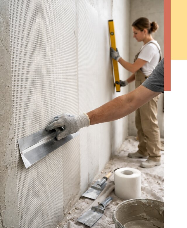 Армирование стен стеклосеткой в соколе от 3334 руб. под ключ | ОТДЕЛОЧНИК-Скл