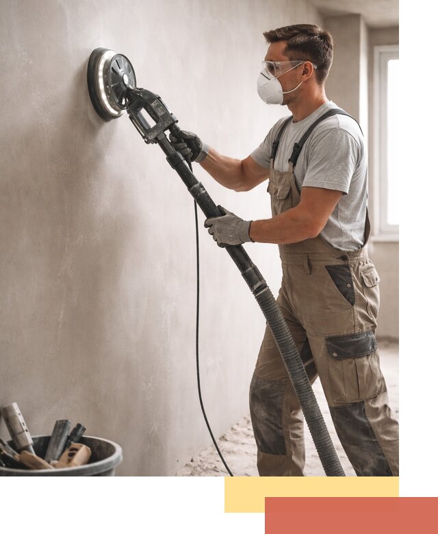 Профессиональная шлифовка стен в соколе быстро и качественно