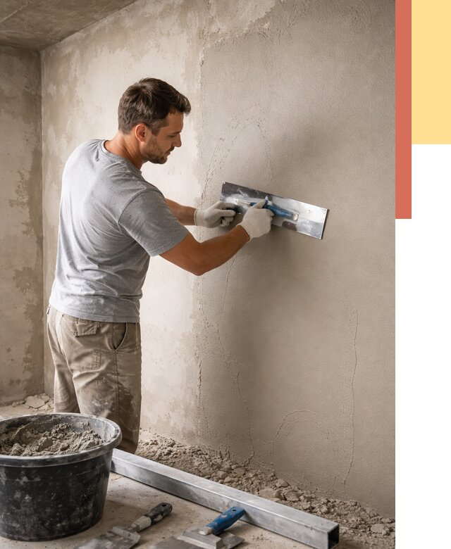 Штукатурка стен без маяков в соколе от 7502 руб/м2 — услуги и цена | ОТДЕЛОЧНИК-Скл