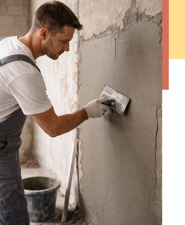 Штукатурка стен под плитку в соколе от 4376 руб./м2 — выравнивание под плитку | ОТДЕЛОЧНИК-Скл