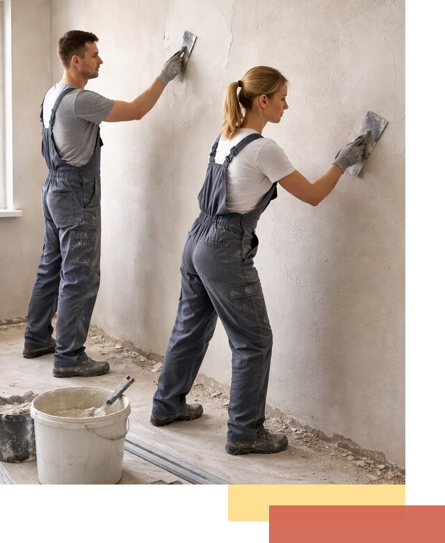 Штукатурка стен под обои в соколе профессионально и быстро