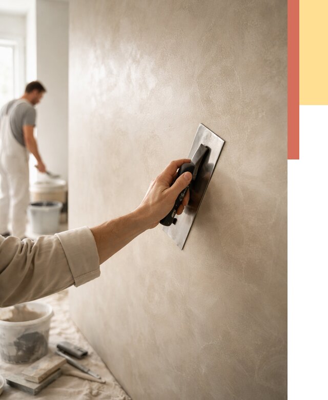 Венецианская штукатурка в соколе от 3647 руб/м² — нанесение стен под ключ | ОТДЕЛОЧНИК-Скл