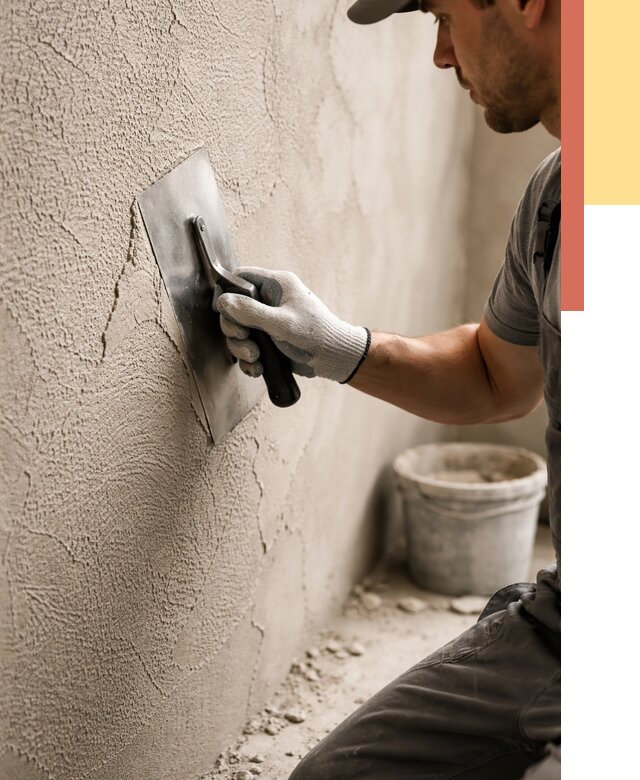 Структурная штукатурка стен в соколе от 4689 руб. под ключ | ОТДЕЛОЧНИК-Скл