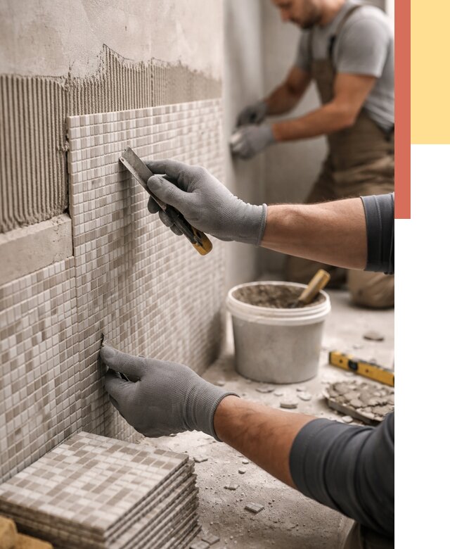 Облицовка стен мозаикой в соколе от 3334 руб/м2 — укладка мозаики на стены | ОТДЕЛОЧНИК-Скл