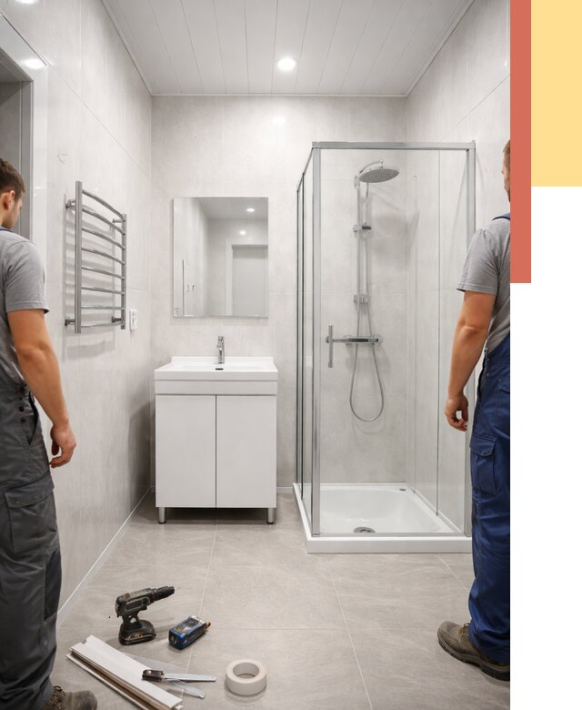 Отделка ванной комнаты панелями ПВХ в соколе от 4689 руб. за м2 | ОТДЕЛОЧНИК-Скл