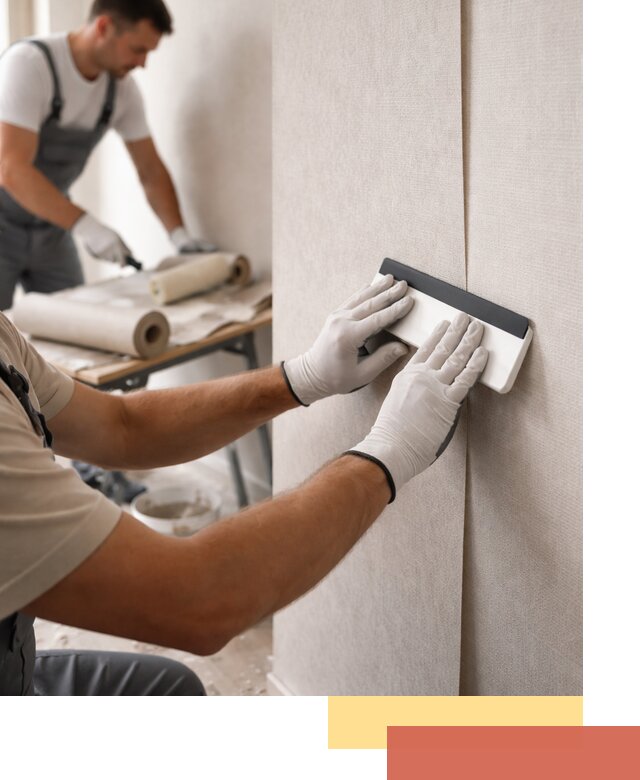 Поклейка обоев под покраску в соколе профессионально и быстро