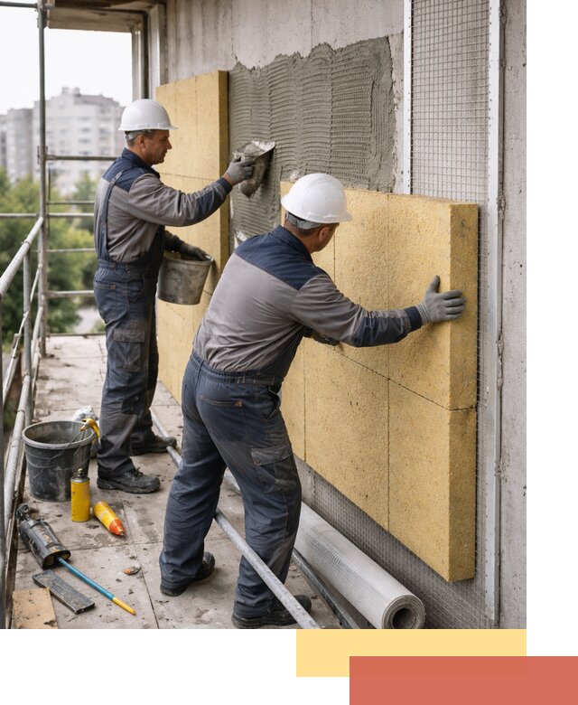 Утепление стен зданий и домов в соколе качественно и надежно