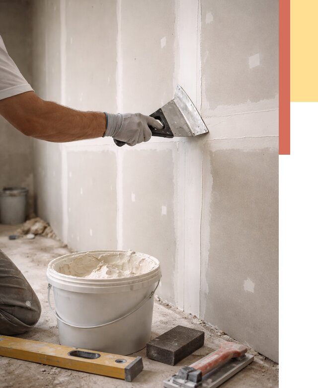 Шпаклевка перегородок из гипсокартона в соколе от 2605 руб. — услуги ОТДЕЛОЧНИК-Скл