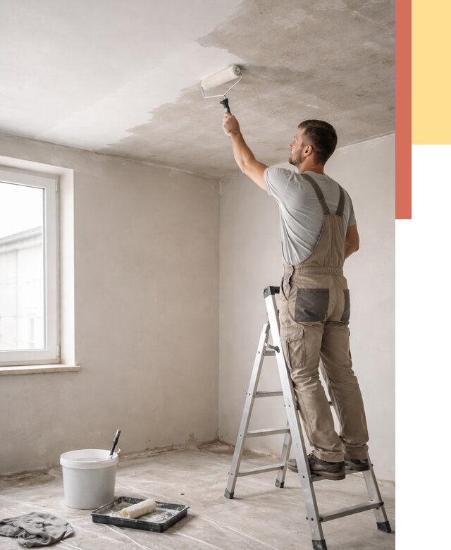 Грунтовка потолка в соколе от 2605 руб. — быстро и недорого | ОТДЕЛОЧНИК-Скл