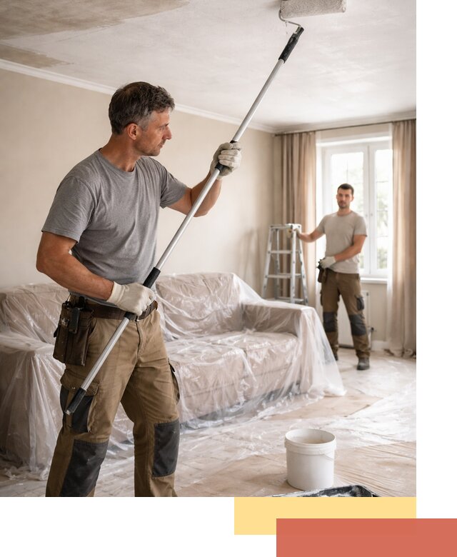 Грунтовка потолка в соколе — подготовка под покраску и отделку