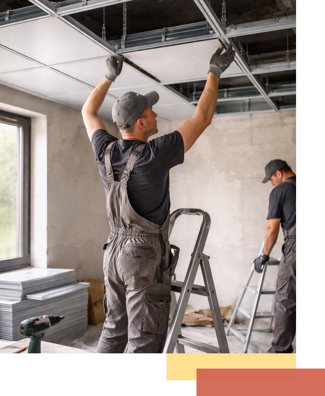 Монтаж кассетного потолка в соколе качественно и быстро