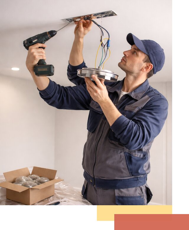 Установка люстры в натяжной потолок в соколе