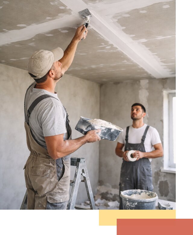 Обработка швов потолка ГКЛ в соколе: качественная заделка и шпатлевка