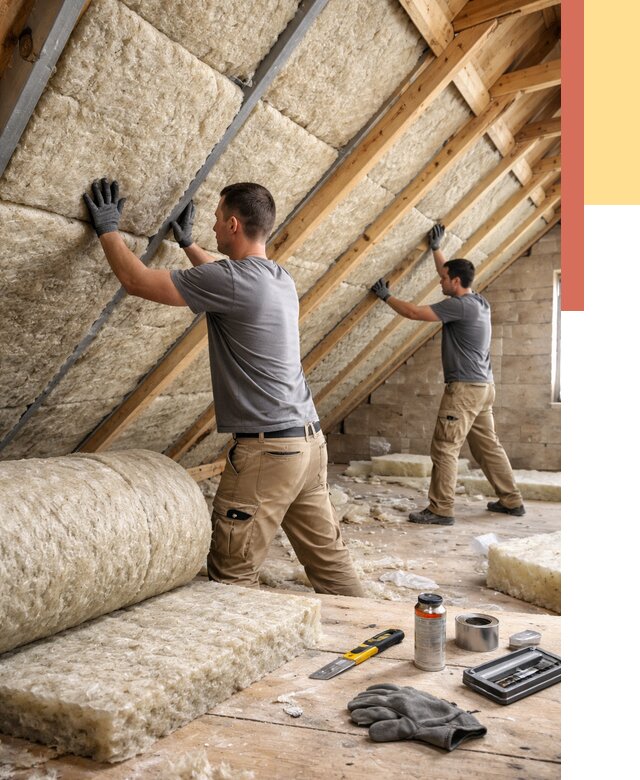 Утепление потолка минватой в соколе от 1511 руб. — быстро и недорого | ОТДЕЛОЧНИК-Скл